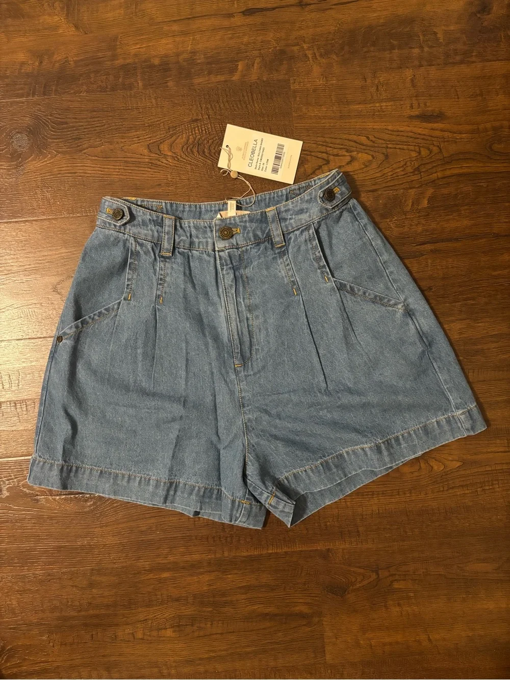 Cleobella Sullivan Short in Light Denim
